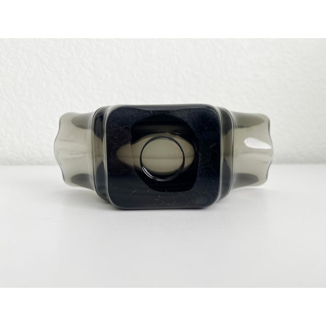 Glass Cigar Ashtray, Art Deco Revival, Art Glass For Sale - Image 7 of 8