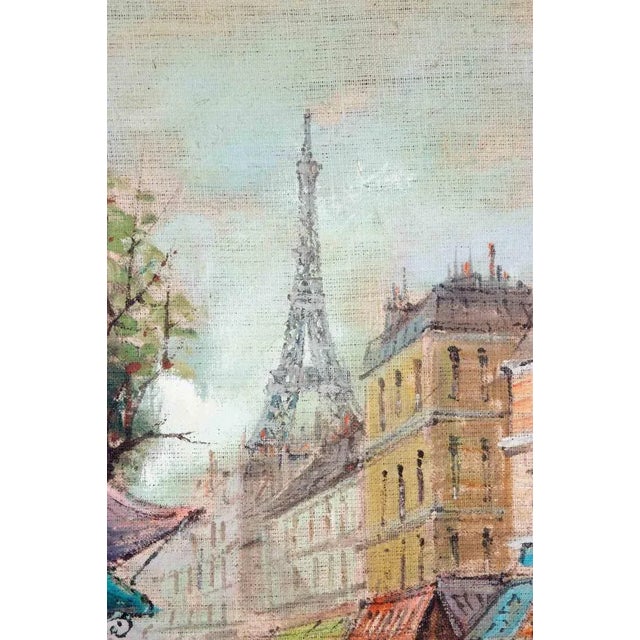 Roberto Regalier, Paris et la Belle Epoque, Pastel Drawing, 20th Century For Sale - Image 3 of 4