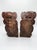 Mid-Century Modern Mid-Century Hand-Carved Ifugao Igorot Tribal Drummers Bookend Pair For Sale - Image 3 of 5