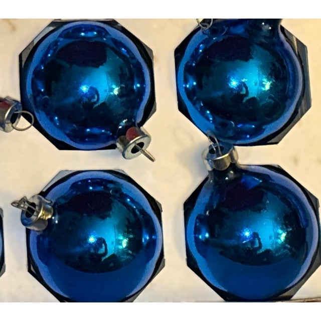 Mid 20th Century Vintage Mercury Glass Ornaments Set of 12 For Sale - Image 5 of 5