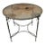 1950s Mario Papperzini for Salterini Garden Dining Table With Drink Holders Italy Rare! Attributed For Sale