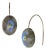 Labradorite Turquoise Drop Earrings 14k Gold, A Pair For Sale