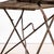 French Table with Perforated Top in the style of Mathieu Matégot, 1960s For Sale - Image 4 of 8