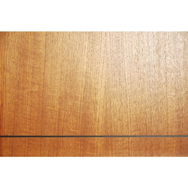 Vintage Danish Teak High Sideboard, 1950s For Sale - Image 12 of 18