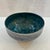 Green Blue and White Multi- Swirl Blown Art Glass Bowl For Sale - Image 9 of 9