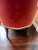 Late 20th Century Henredon French Provincial Rust Velvet Armchair With Contrasting Welt & Down Cushion For Sale - Image 11 of 12