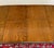 Antique English Butterfly Leaf Oval Carved Dining Table 118" Tiger Oak C1920-30s For Sale - Image 12 of 17
