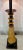 Metal Vintage Art Deco Style Tassel Column Table Lamp by Tyndale For Sale - Image 7 of 11