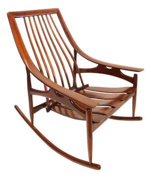 A Mid Century Modern Rocking Chair, Circa 1950.
