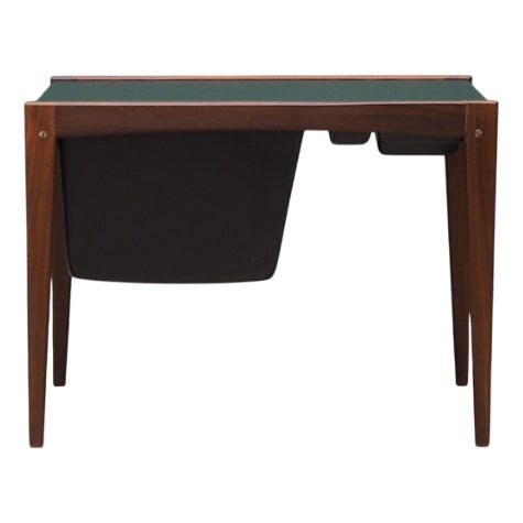 Danish Teak Sewing Table, 1960s For Sale