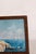 English Mid 20th Century Original Oil on Board Landscape With Fisherman For Sale - Image 3 of 6
