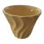 Vintage Bauer Pottery Yellow Swirl Planter - California Mid-Century Modern For Sale