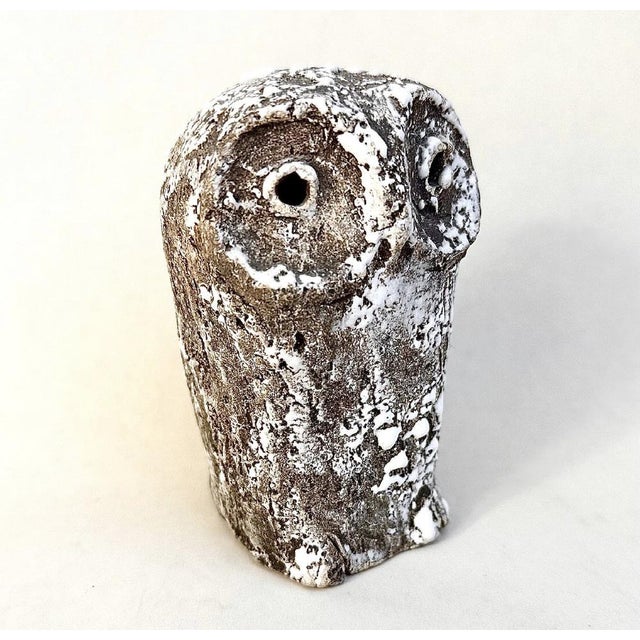Owl Figure by Wittke Baudisch, 1970s, in Flawless conditions. Designed 1970 to 1979 This piece has an attribution mark, I...