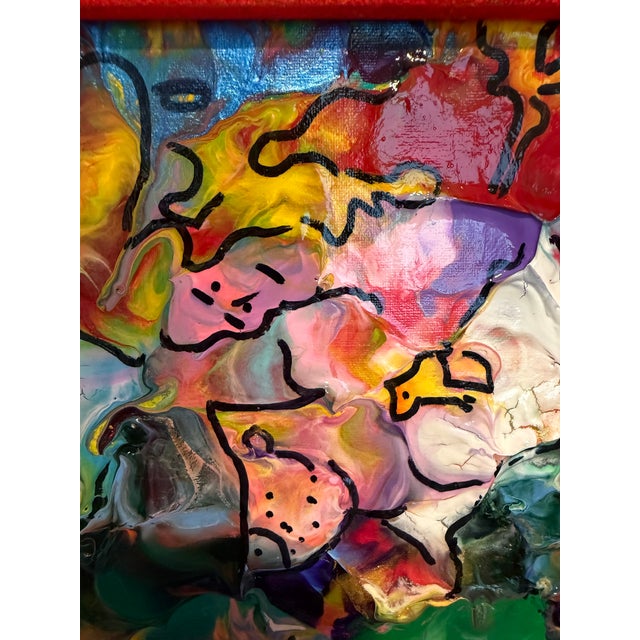 "Kingdom of Pareidolia" is an original acrylic painting by contemporary artist Serg Graff, created on canvas board. Rich...