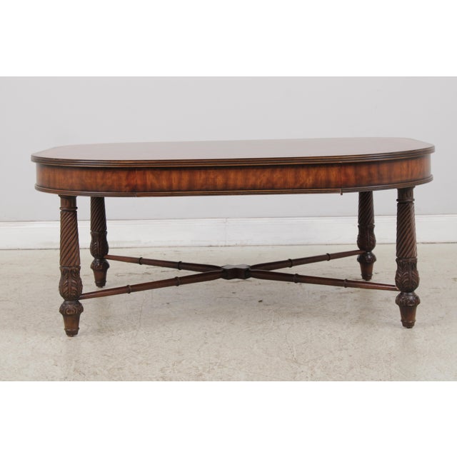 Age: Approx: 20 Years Old Details: High Quality Construction Regency Style Nice Inlay Work Throughout Gorgeous Figural...