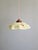 Art Deco Pendant Light in Green Marbled Opaline Glass, 1920s-1930s For Sale - Image 3 of 12