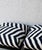 Vintage Zebra Stripe Footstool Ottoman - Each For Sale - Image 11 of 11