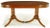 Sheraton style double pedestal dining room table with double Greek key detail. Double pedestals with three part bamboo...