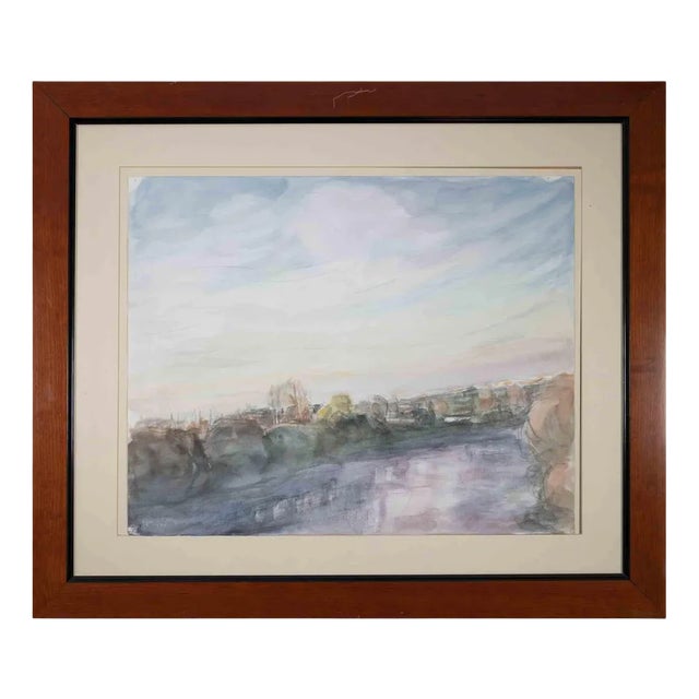 Alfonso Avanessian, View of Rome, Oil on Canvas, 1990s For Sale