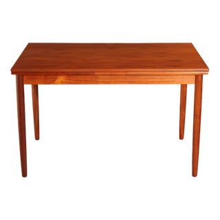 Mid-Century Modern Danish Extending Teak Dining Table, 1970 For Sale