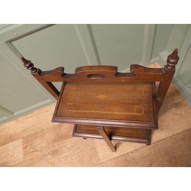 Metamorphic Occasional Butler's Table, 1900 For Sale - Image 6 of 8