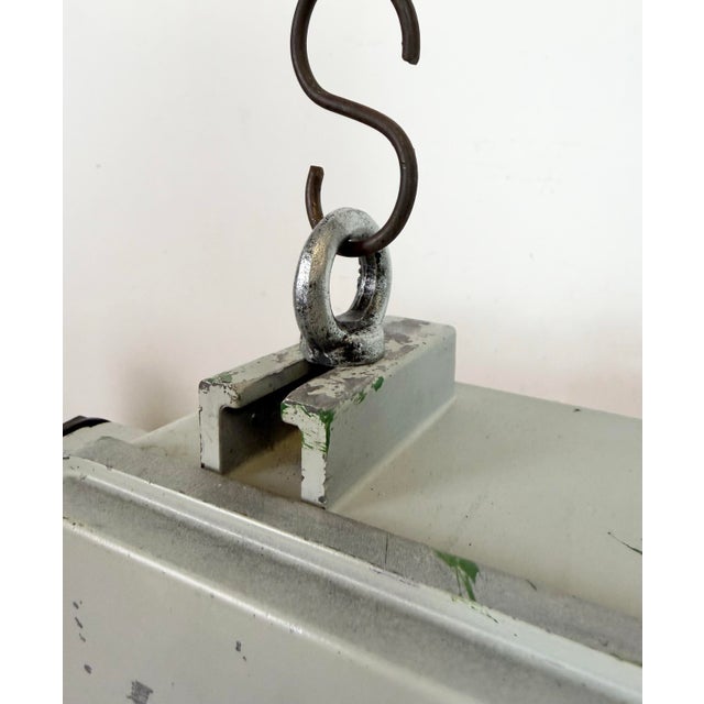 Gray Industrial Grey Tube Light from Elektrosvit, 1970s For Sale - Image 8 of 18