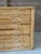 Tan Vintage Restored Organic Modern Pencil Reed Rattan Arch Front Dresser For Sale - Image 8 of 12