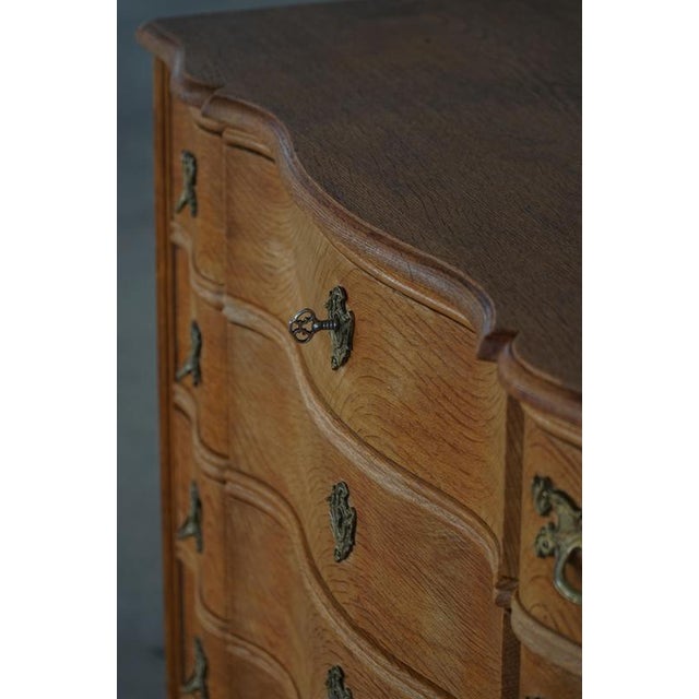 1950s Mid-Century Modern Danish Chest of Drawers in Oak by Henning Kjærnulf, 1960s For Sale - Image 5 of 18