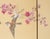 C. 1970s Chinese Painted Silk Screen "Sparrows and Plum Blossom" For Sale - Image 14 of 18