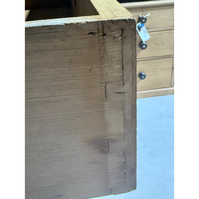 Antique Pine Four Drawers - Chest of Drawers From England For Sale - Image 15 of 18