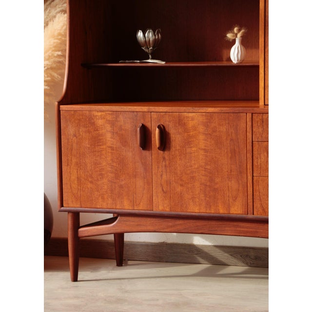 Vintage g-plan high teak sideboard - brasilia collection – a must-have mid-century design bring the elegance of the 1960s...