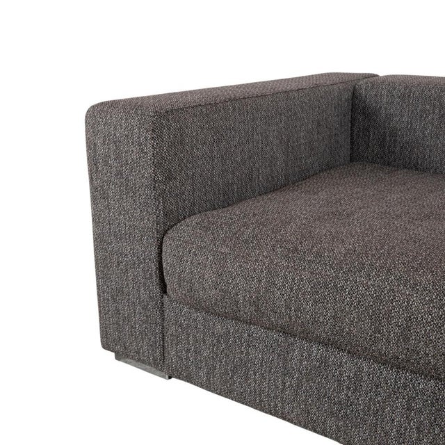 Modern Cenova Fabric Corner Sofa in Grey by BoConcept For Sale - Image 3 of 15