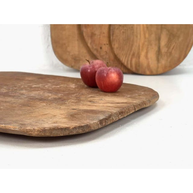 Wood Antique Cutting Boards, 1920s, Set of 3 For Sale - Image 7 of 15