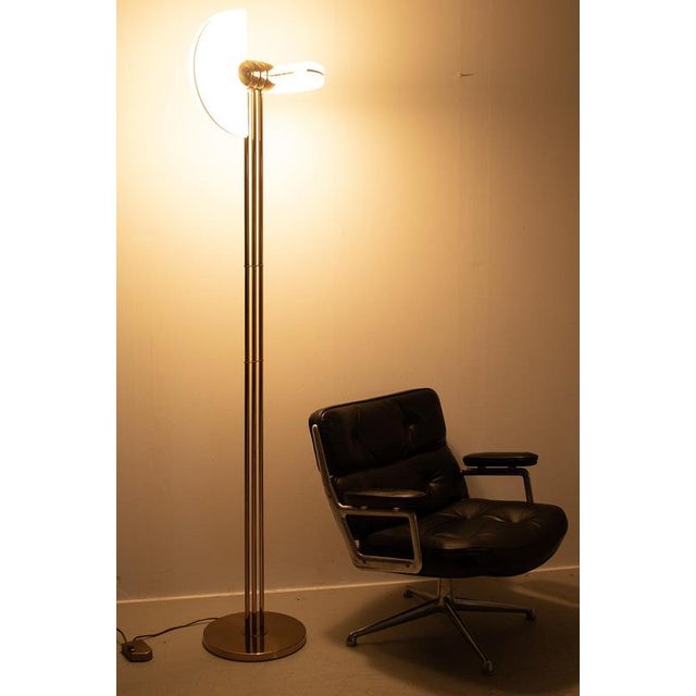 Vintage Brass Floor Lamp For Sale - Image 10 of 11