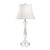 Wildwood Charlotte Crystal Table Lamp For Sale