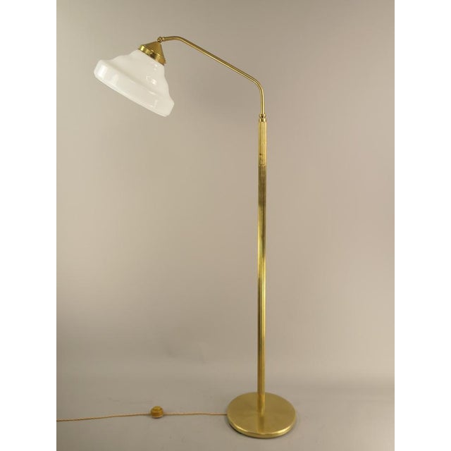 Metal Brass Pull-Out Floor Lamp, Berlin, 1920s For Sale - Image 7 of 11