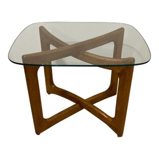 Vintage Adrian Pearsall Style Ribbon Side Table For Sale