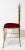 Gold Polished Brass Chiavari Chair With Red Velvet, Italy, 1960s For Sale - Image 8 of 10