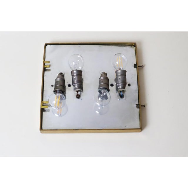 Diamond Scone in Lead Crystal and Brass from Palwa, 1950s For Sale - Image 16 of 18