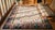 19th Century Wonderful Ivory Background Color With Dynamic Florid Design Antique American Hooked Rug For Sale - Image 5 of 7