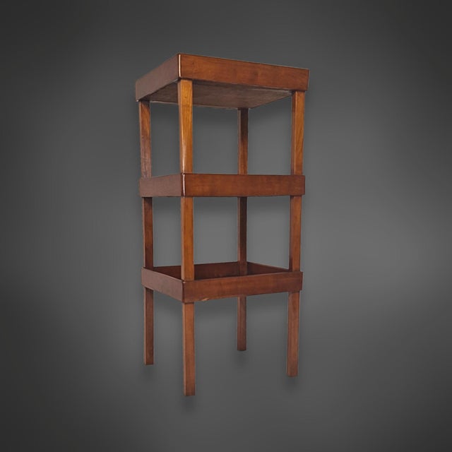 Biedermeier Tiered Serving Tray in Wild Cherry Wood, Germany, 1825 For Sale - Image 3 of 9