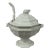 Red Cliff Soup Tureen With Ladle and Lid For Sale