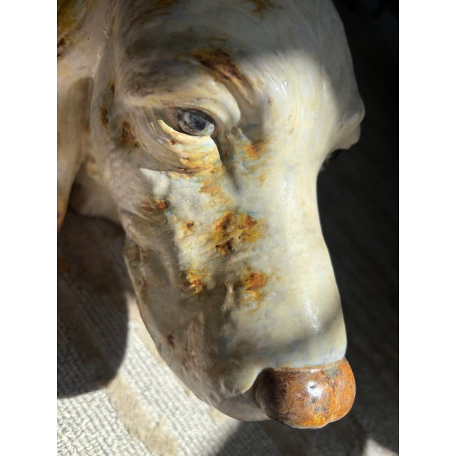 1960s English Setter in Glazed Porcelain, Signed LLadro For Sale - Image 5 of 12