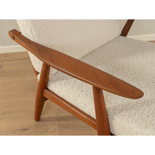 Wood GE 270 Lounge Chair by Hans J. Wegner for Getama For Sale - Image 7 of 9