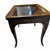 Late 20th Century Drexel Et Cetera Chinoiserie Black Lacquer One Drawer Side Drink Table For Sale - Image 5 of 12