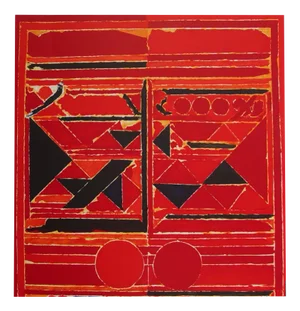 Sayed Haider Raza, Duality, Original Lithograph
