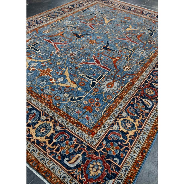 Turkish Oriental Handmade Rug 8'10" x 12' #17783 For Sale - Image 3 of 8