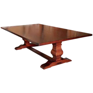 Dining Table in Cherrywood, Custom Made by Petersen Antiques
