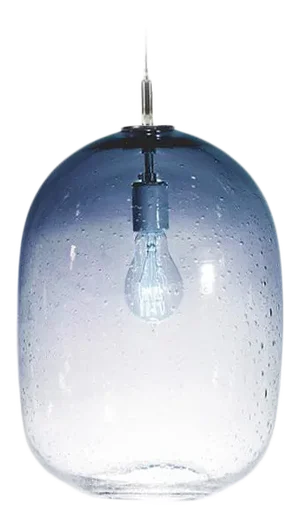 Cosmos Pendant Light from the Fizz Collection in Steel Blue