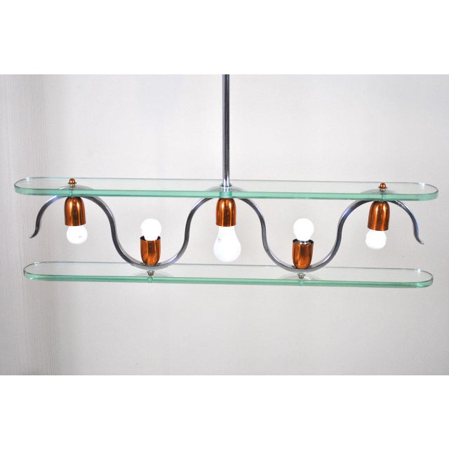 Vintage Pendant Light from Fontana Arte, 1950s For Sale - Image 6 of 17